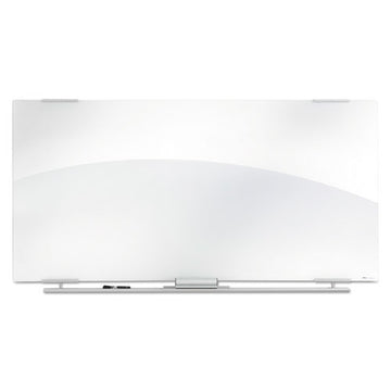 Iceberg Clarity Glass Dry Erase Board With Aluminum Trim, Frameless, 60 X 36 freeshipping - TVN Wholesale